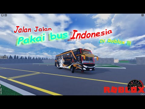 REVIEW BUS INDONESIA DI ROBLOX !!!!