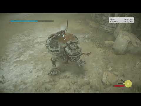 Highlight: Shadow of the Colossus (2018) Remake Time Attack (Hard) - Eleventh Colossus (Celosia)
