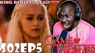 THIS SHOW KEEPS GETTING DARKER!!!! | Game Of Thrones Season 2 Episode 5 Reaction