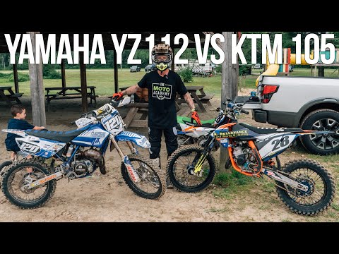 Thumbnail for 2021 KTM 105 SX vs Yamaha YZ112 || Moto Academy Bike Reviews by Supermini
