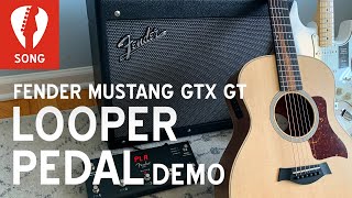 Video thumbnail for Mustang GT GTX Looper Pedal Demo, GTX-7 Footswitch -Live looping, Time After Time, Cyndi Lauper by Steve Guitar
