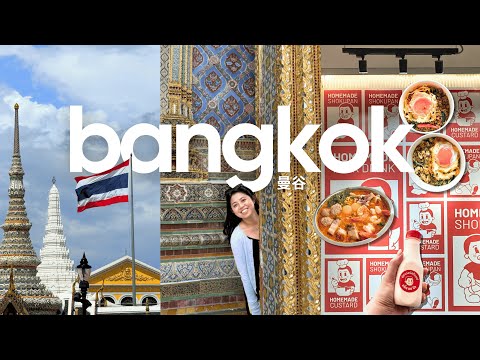 bangkok vlog 🇹🇭 miniteen pop-up, food crawl, river tour, the Grand Palace, life lately| kasche ✨