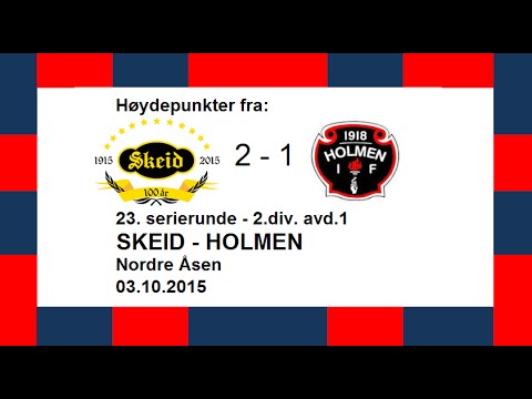 Høydepunkter og intervjuer fra Skeid - Holmen 03.10.2015