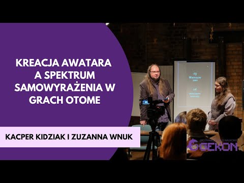 Kacper Kidziak i Zuzanna Wnuk, wystąpienie z II Groznawczej Konferencji Naukowej