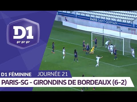 J21 : Paris Saint Germain - Girondins de Bordeaux (6-2) / D1 Féminine