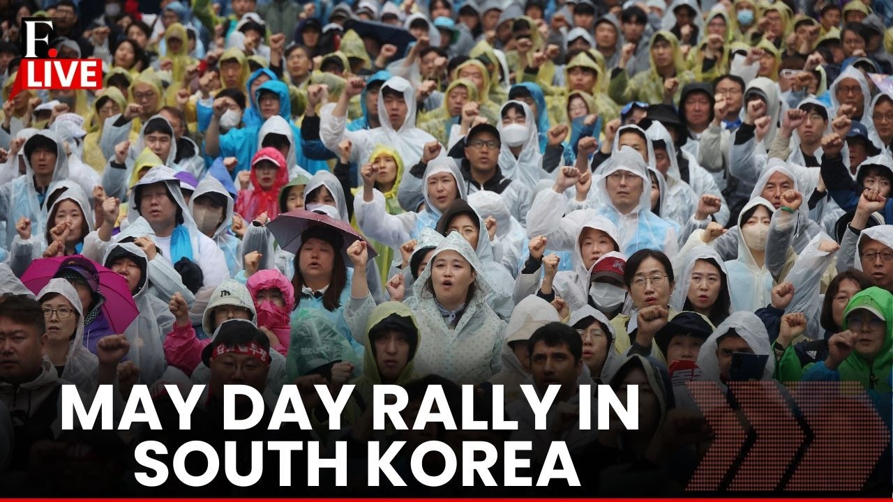 LIVE: South Korean Workers Rally To Mark International Workers' Day
