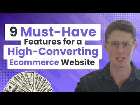 9 Must-Have Features For A High-Converting Ecommerce Website