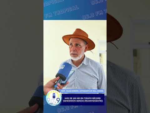 #RadioTropical 96.9 -Rápida respuesta ante las lluvias en Villa General Güemes