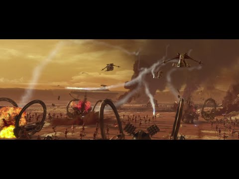 STAR WARS episode 2 battle of geonosis[ 4K]