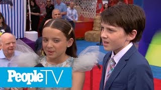 Siblings Madeleine & Jack McGraw Talk Working Together On The Toy Story Franchise | PeopleTV video