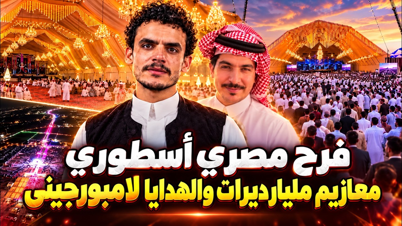 فرح مطروح الاسطوري .. هدايا بورش ولامبورجينى ورحلات عمرة والمعازيم اغنياء مص?