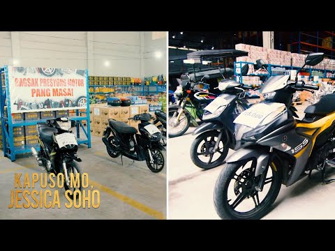 Mga secondhand na motorsiklo, mabibili sa halagang P5,000 sa bodega sale! Kapuso Mo, Jessica Soho