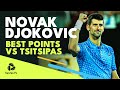 Novak Djokovic's BEST ATP Points vs Stefanos Tsitsipas ?