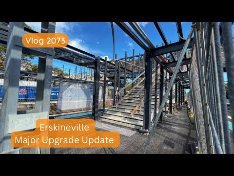 Sydney Trains Vlog 2073: Erskineville Major Upgrade Update