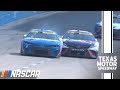 Kyle Larson, Denny Hamlin fight for Stage 1 win at Texas