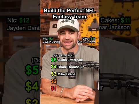 Spend $15 to Build Your PERFECT NFL Fantasy Team 🏈