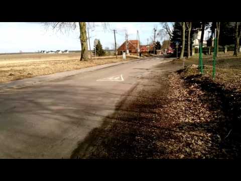 Przejazd alarmowy OSP Budziszewko do plamy oleju!