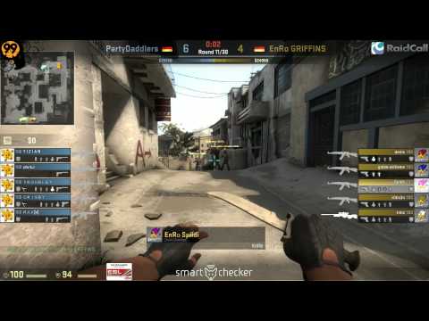 Party Daddlers vs. EnRo GRIFFINS | EPS Winter Cup 1 | de_dust 2