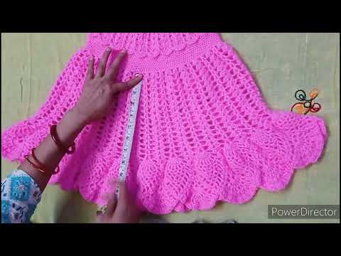 Crochet baby frock new design2021(@rahimamacrameart6409 #rahima #crochet #flower