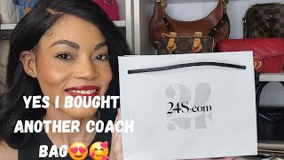NEW COACH BAG UNBOXING 🤭