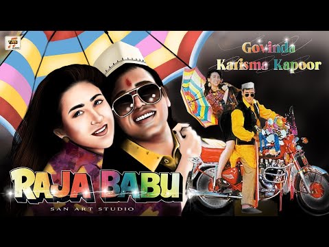 RAJA BABU 1994 HD, Govinda, karishma Kapoor, Kader Khan, Shakti Kpaoor, Aruna Irani, Art