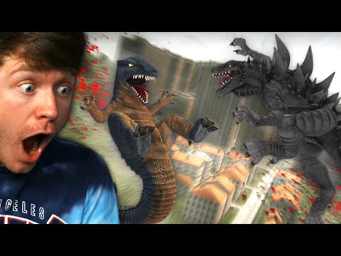 ZILLA vs GOROSAURAS the FIGHT! (Animation)