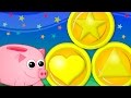 piggy bank shapes | learn shapes | shapes song | nursery rhymes | kids songs