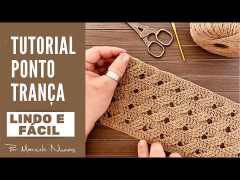 Beautiful and Easy Crochet Stitch - Braid Stitch by Marcelo Nunes