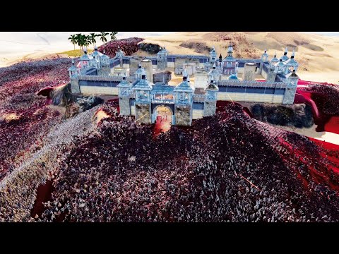 ANCIENT ARMY LAY SIEGE TO JOHN WICK CASTLE - UEBS 2 - Ultimate Epic Battle Simulator 2