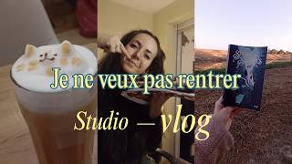 J'avais besoin de changer d'air | Studio vlog