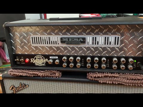 Mesa Boogie Dual Rectifier Solo Head 100 watt Full Valve or Silicon Diodes