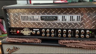 Video thumbnail for Mesa Boogie Dual Rectifier Solo Head 100 watt Full Valve or Silicon Diodes by Glasshouse Studios
