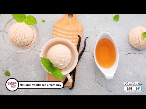 National Day Calendar: Vanilla Ice Cream Day