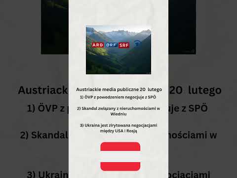 Austriackie media publiczne 20 lutego