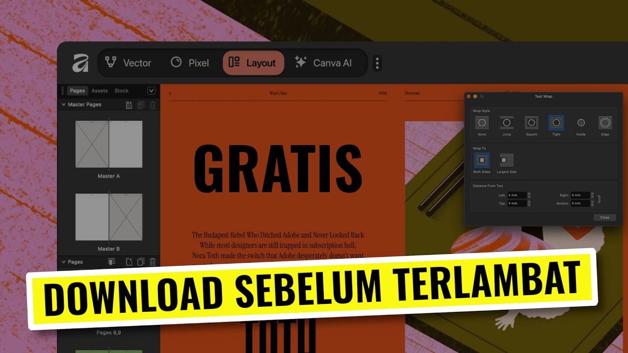 ⚡️ Bye Adobe! Affinity Sekarang GRATIS!
