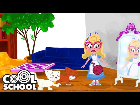 FULL STORY 🐈 Alice Through The Looking Glass 📚 Ms. Booksy Animated StoryTime | Cool School