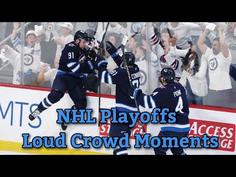 NHL Playoffs Loud Crowd Moments
