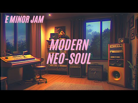 Relaxed & Easy Modern Neo-Soul Backing Track | E Minor