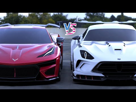NEW Dodge Viper SRT vs 2026 Chevy Corvette ZR1 / HARD TO CHOOSE