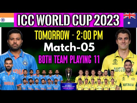 World Cup 2023 IND vs AUS Playing 11 Comparison | India vs Australia Match Playing 11