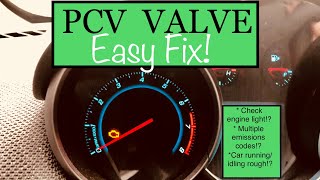 2011-2015 Chevrolet Cruze and Sonic PCV Valve Location and Repair
