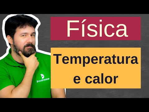 Física - Aula 105 - Temperatura e Calor - Termologia