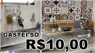 Como Aplicar Adesivo de Azulejo Na Cozinha - Tutorial - Faça Você Mesma!