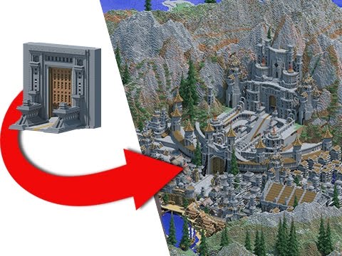 Transforming My First Ever Minecraft Project - EPIC Build!