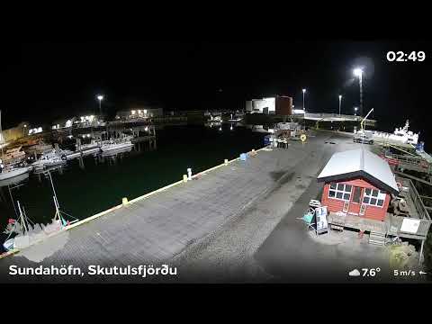 アイスランドの今のライブカメラ映像