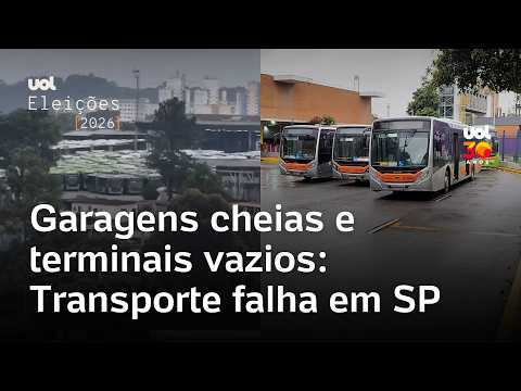 Votação segundo turno: Garagens em São Paulo são flagradas com dezenas de ônibus estacionados