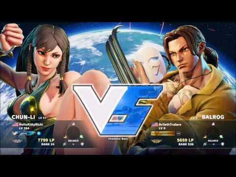 【STREET FIGHTER 5/V】The High Level matches of CHUN-LI