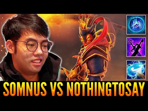 SOMNUS Mid Ember Spirit Meet NOTHINGTOSAY Death Prophet | Patch 7.31d | Dota 2