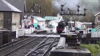 preview picture of video 'grosmont on the north yorkshire moors railway'