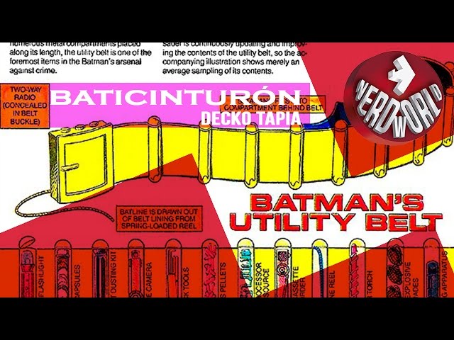 Vídeo relacionado con Buckle Down - Cinturón - para hombre Batman/Wb-bk-1.5-wbm004